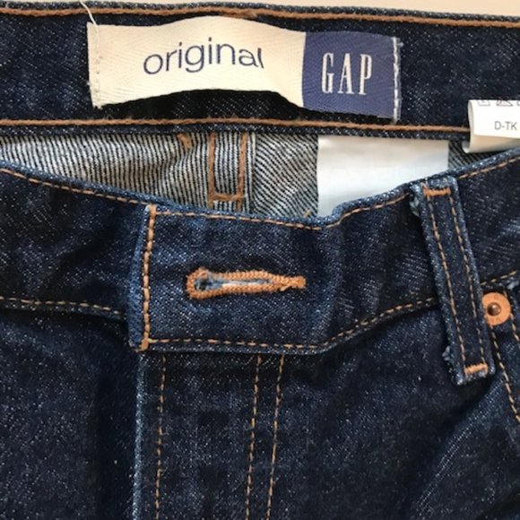 Vintage 1980s Gap Blue Jeans, Original Fit - Picture 8 of 11